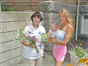 Katherine and Petal Pusher