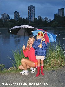 Katherine and Kaelin at Lost Lagoon