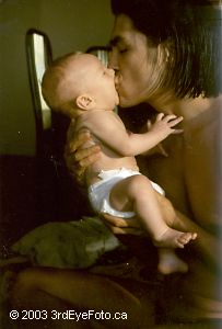 Kevin and Baby Kaelin